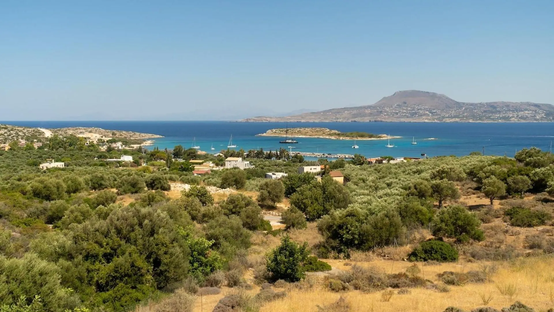 Villa Marathi With Stunning Ocean View Chania
