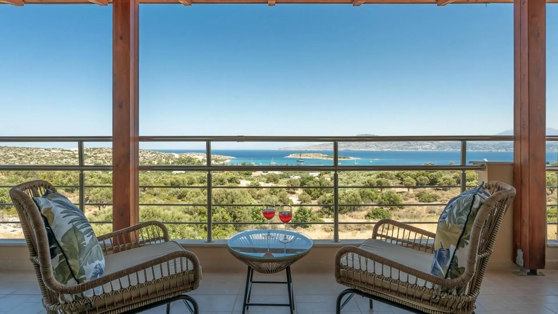 Villa Marathi With Stunning Ocean View Chania  Greece